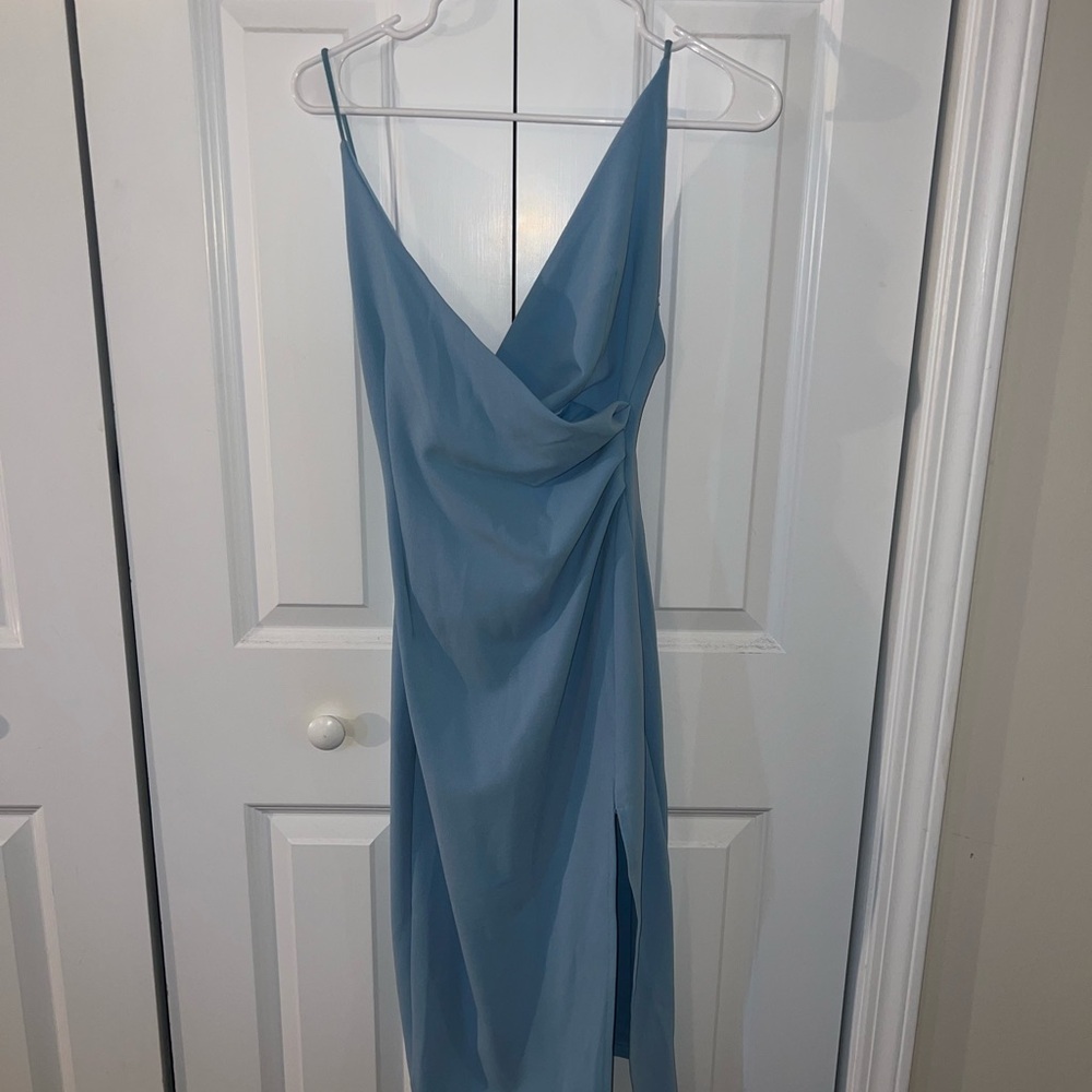 Hello Molly Sky Blue Midi Dress